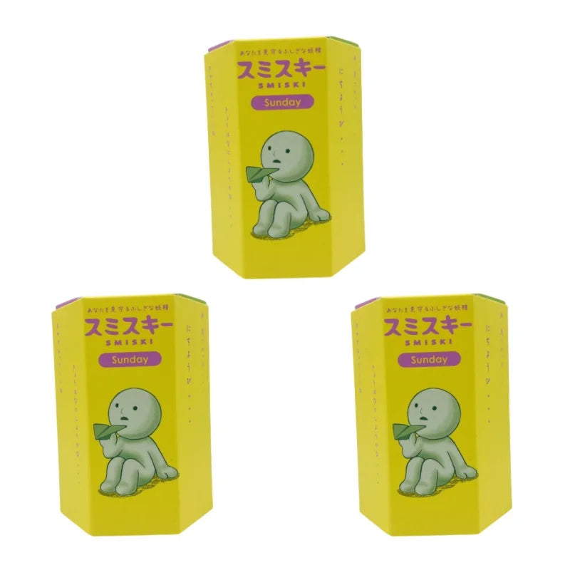 2025 Smiski Sunday Series Glow In The Dark Blind Box Anniversary Figure Gift