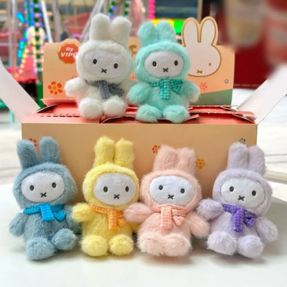 2025 Miffy Macaron Series Backpack Charm Doll Blind Box Anniversary Figure Gift