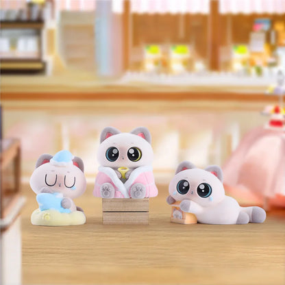 2025 Emotionally Stable Siam Cat Plush Blind Box Anniversary Figure Gift