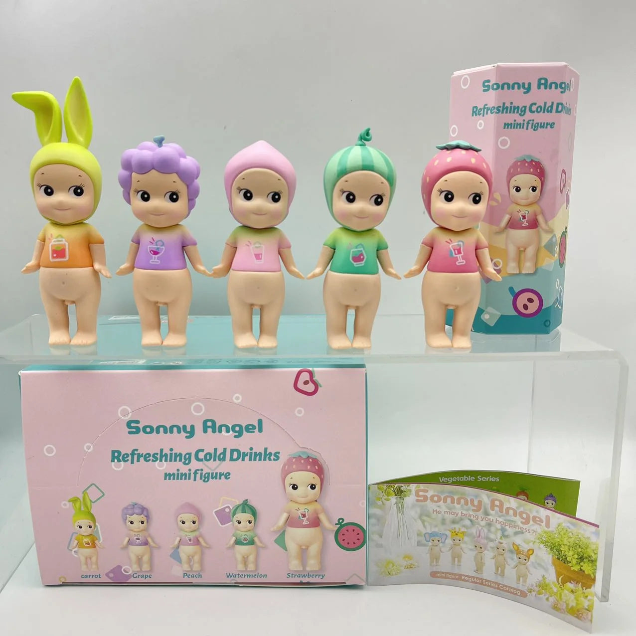 2025 Sonny Angel Refreshing Cold Drinks Series Blind Box Anniversary Figure