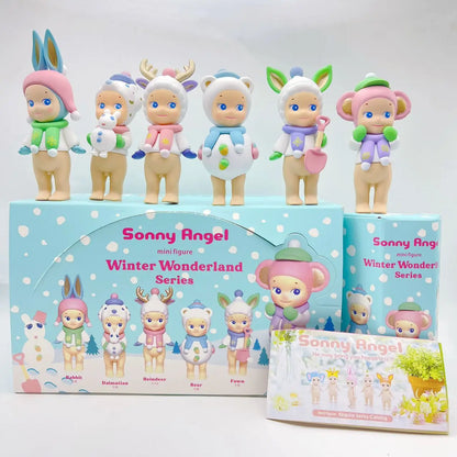 2025 Sonny Angel Winter Wonderland Series Blind Box Anniversary Figure Gift