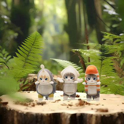 Sonny Angel Mofusand Blind Box Hippers Mini Doll Shark Cat Collectible