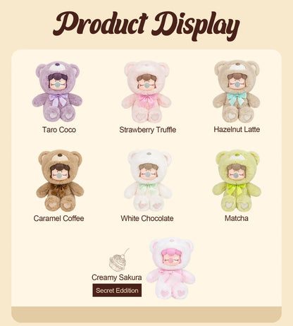 2025 Nanci Chocolate Plush Bear Surprise Blind Box Anniversary Figure Gift