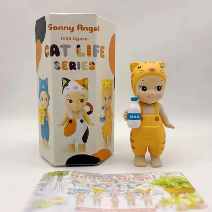 2025 Sonny Angel Meow Daily Cat Life Series Blind Box Anniversary Figure Gift