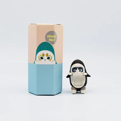 Sonny Angel Mofusand Blind Box Hippers Mini Doll Shark Cat Collectible