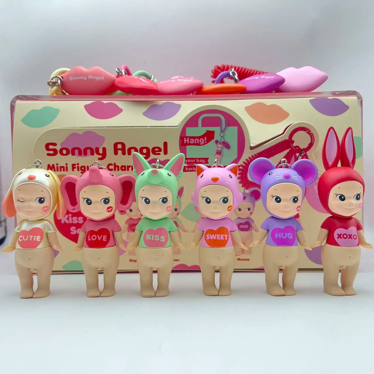 2025 Sonny Angel Kiss Kiss Series Mini Figure Blind Box Anniversary Figure Gift