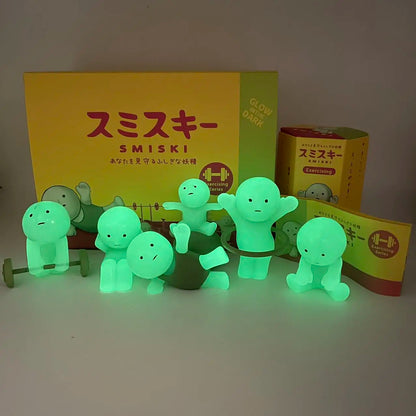 2025 Sonny Angel Smiski Exercise Series Glow In The Dark Blind Box USA Seller