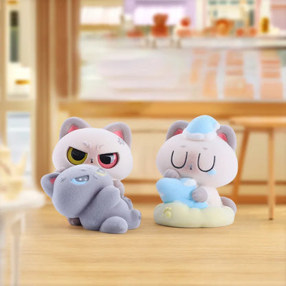 2025 Emotionally Stable Siam Cat Plush Blind Box Anniversary Figure Gift