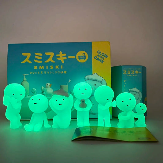 2025 Smiski Bath Series Blind Box Glow In The Dark Mini Figure Collectible Gift