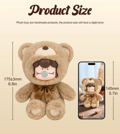 2025 Nanci Chocolate Plush Bear Surprise Blind Box Anniversary Figure Gift