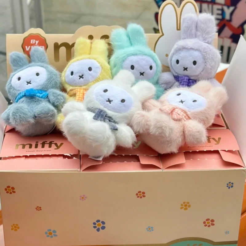 2025 Miffy Macaron Series Backpack Charm Doll Blind Box Anniversary Figure Gift