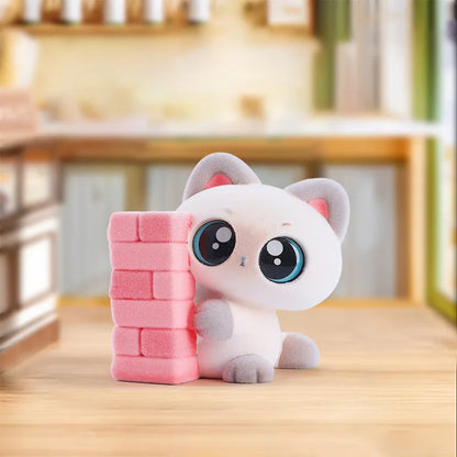 2025 Emotionally Stable Siam Cat Plush Blind Box Anniversary Figure Gift