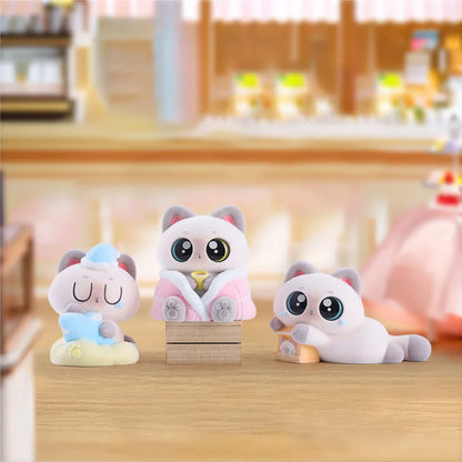 2025 Emotionally Stable Siam Cat Plush Blind Box Anniversary Figure Gift